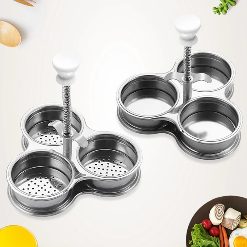 

Stainless Steel Egg Cooker Egg Steamer, Cooking Egg Gadget, Kitchen Cooking Egg,Small Tools for Stewing Eggs