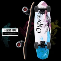 street maple skateboard professional action adults skateboard longboard scooter freestyle rullebrett entertainment by50hb
