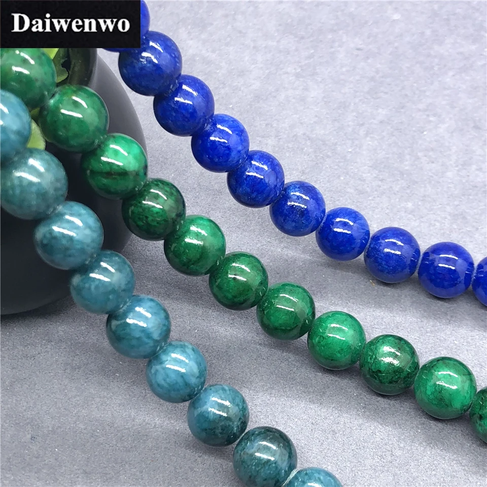 3 цвета Халцедон Beckite 6 12 мм круглый натуральный свободный камень Diy Для Jewely|Бусины|