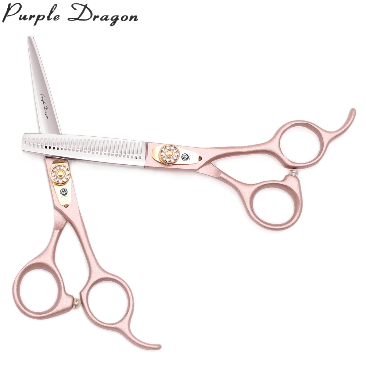 

Hair Scissors Professional 5.5" 6" 7" Purple Dragon Japan Steel Hair Cut Scissors 9105# Thinning Shears Barber Shop Good Quality