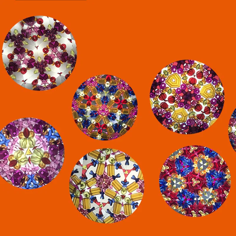 

Rotating Kaleidoscope Classic Toys Imaginative Rotating Colorful World Gift Montessori Interactive Logical Magic Puzzle Toy