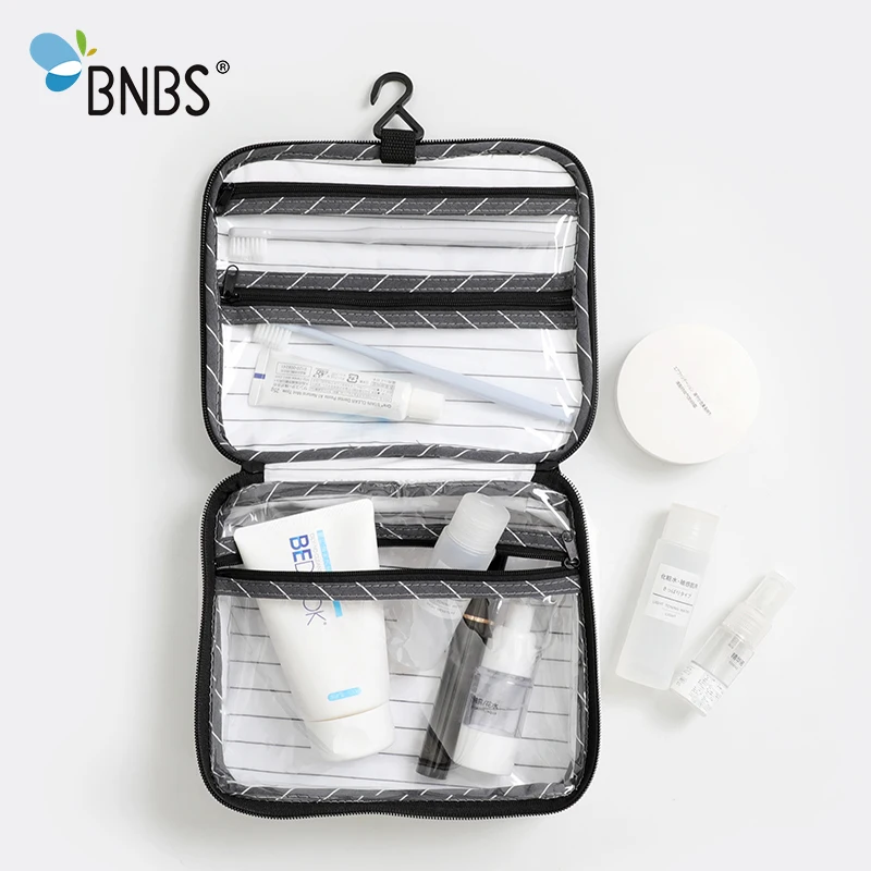 BNBS косметичка для хранения косметики органайзер багажа женская туалетных