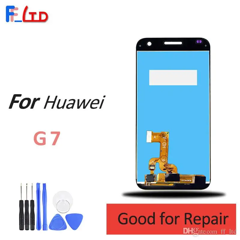 OEM для Huawei G7 ЖК-дисплей сенсорный экран дигитайзер Замена оптовая цена 100%