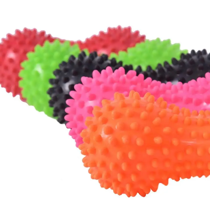 Peanut Shape Massage Ball Fitness Sport Yoga Relieve Body Stress PVC Resistant Foot Spiky Massager Trigger Point Soft |