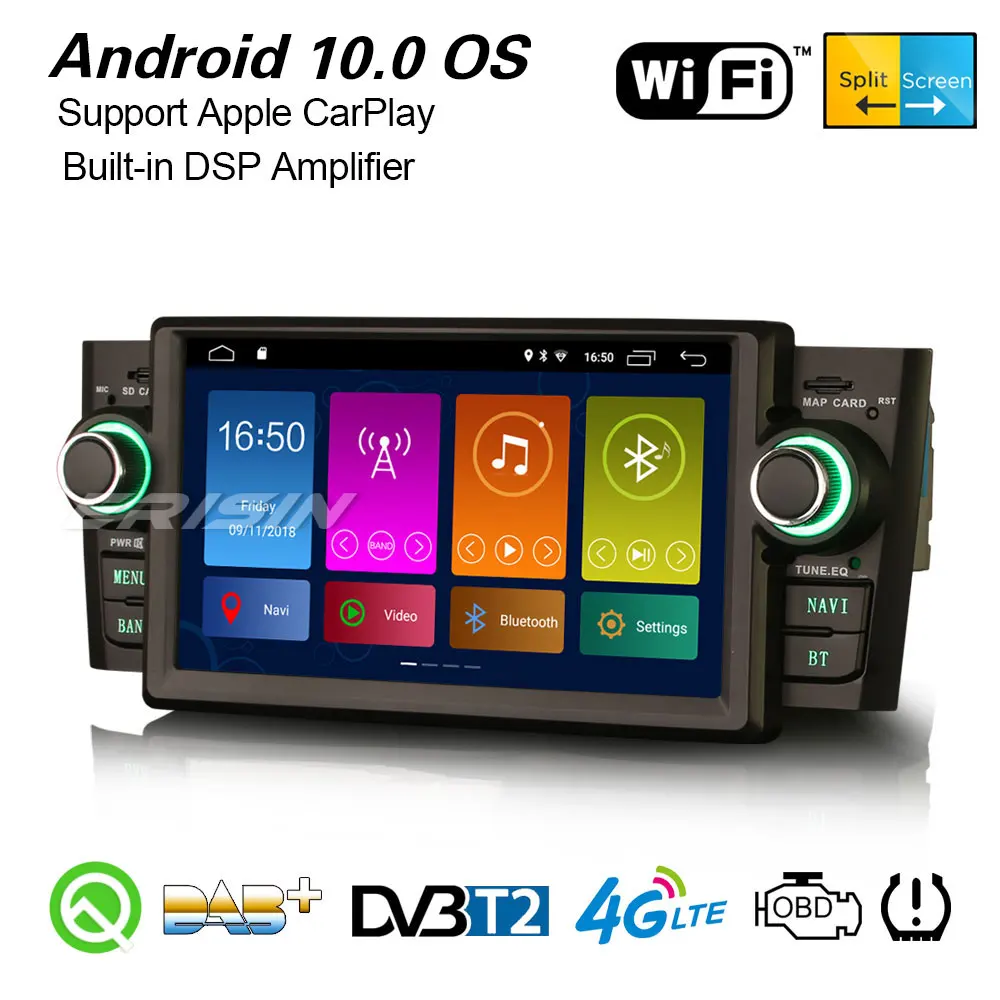 3073 DAB + Android 10 0 DSP автомобильный стерео Sat Nav GPS Радио авторадио мультимедийный плеер