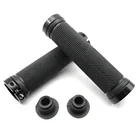 Ручка велосипедная с двойным замком, мягкая и удобная резиновая ручка, подходит для горных велосипедов