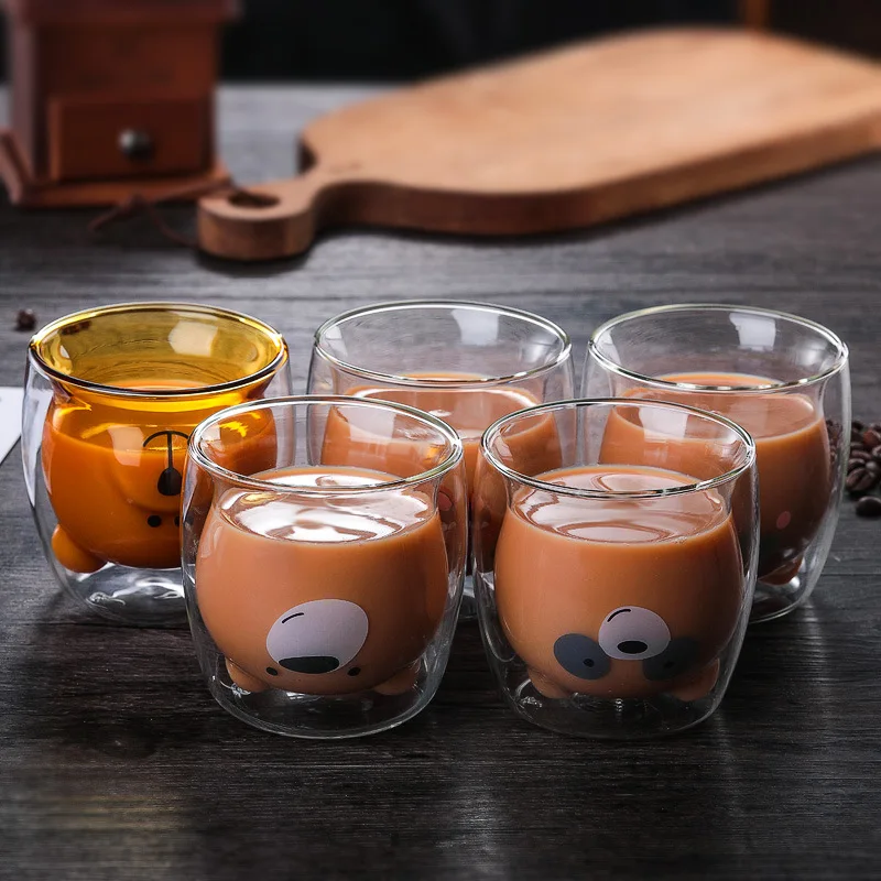 Термостойкая силиконовая Прозрачная кружка для кофе 270 мл|Кружки| |