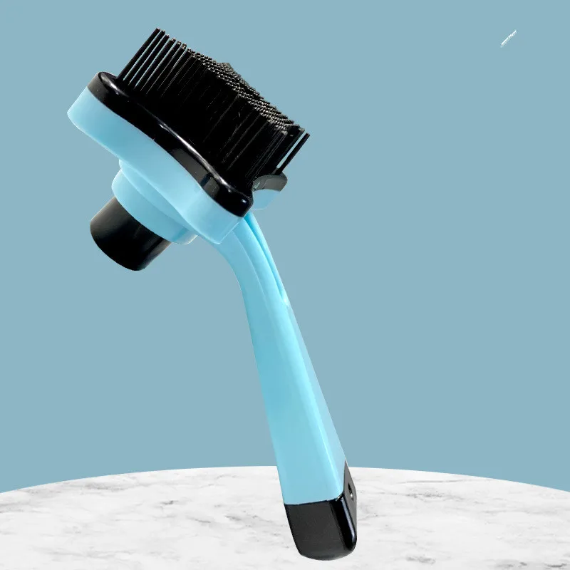 

Pet comb Dog Hair Removal Comb Grooming Shedding Tools Fur Trimming Dematting Deshedding Brush Double sided Long Hair Curly