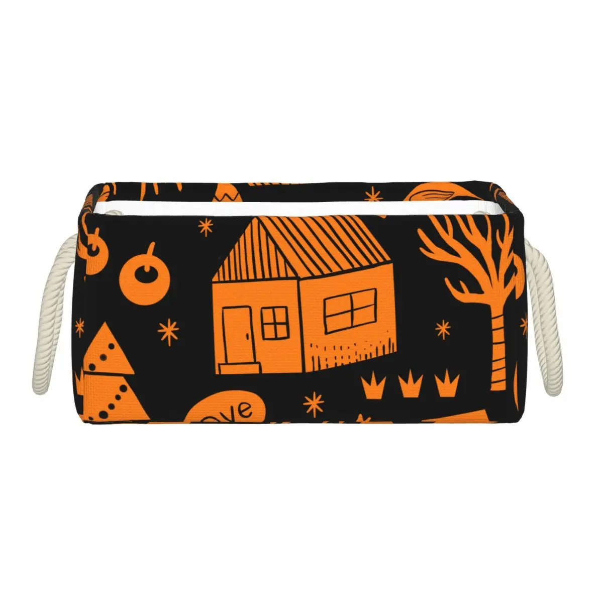 

Mini Storage Basket- Blend Storage Bins for Makeup Book Baby Toy Home Decor Organizers Storage Bin