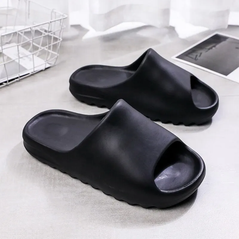 

2021 New Slippers men Indoor Home Summer Beach Ourdoor Slides Ladies Slipers Platform Mules Shoes Woman Flats