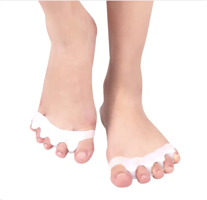 Ортопедический силиконовый разделитель для пальцев ног при вальгусной