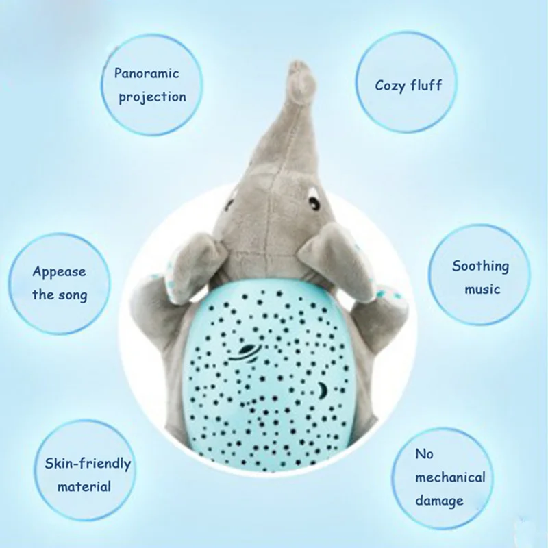 Светодиодный светильник WINCOTEK для сна малышей светодиодный ночник с набивным