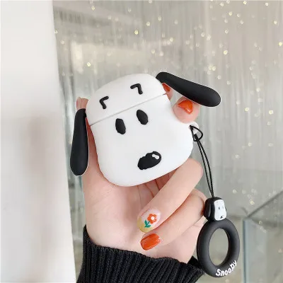 VR-72 Мультфильм клубника авокадо брелок силиконовый чехол для Apple Airpods чехол Аксессуары Bluetooth наушники защитный Брелок «Обложка» - Цвет: VR-72