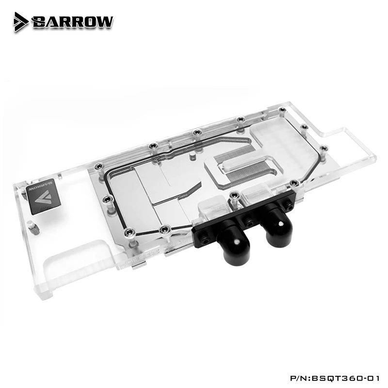 Barrow 360 Вращающийся мостовой фитинг для водяного блока | Компьютеры и офис
