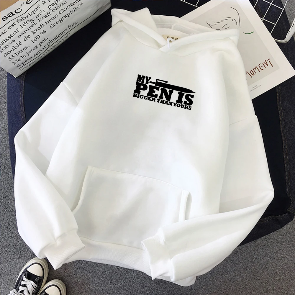 Толстовка в стиле панк с надписью My Pen зимняя уличная Харадзюку японская женская