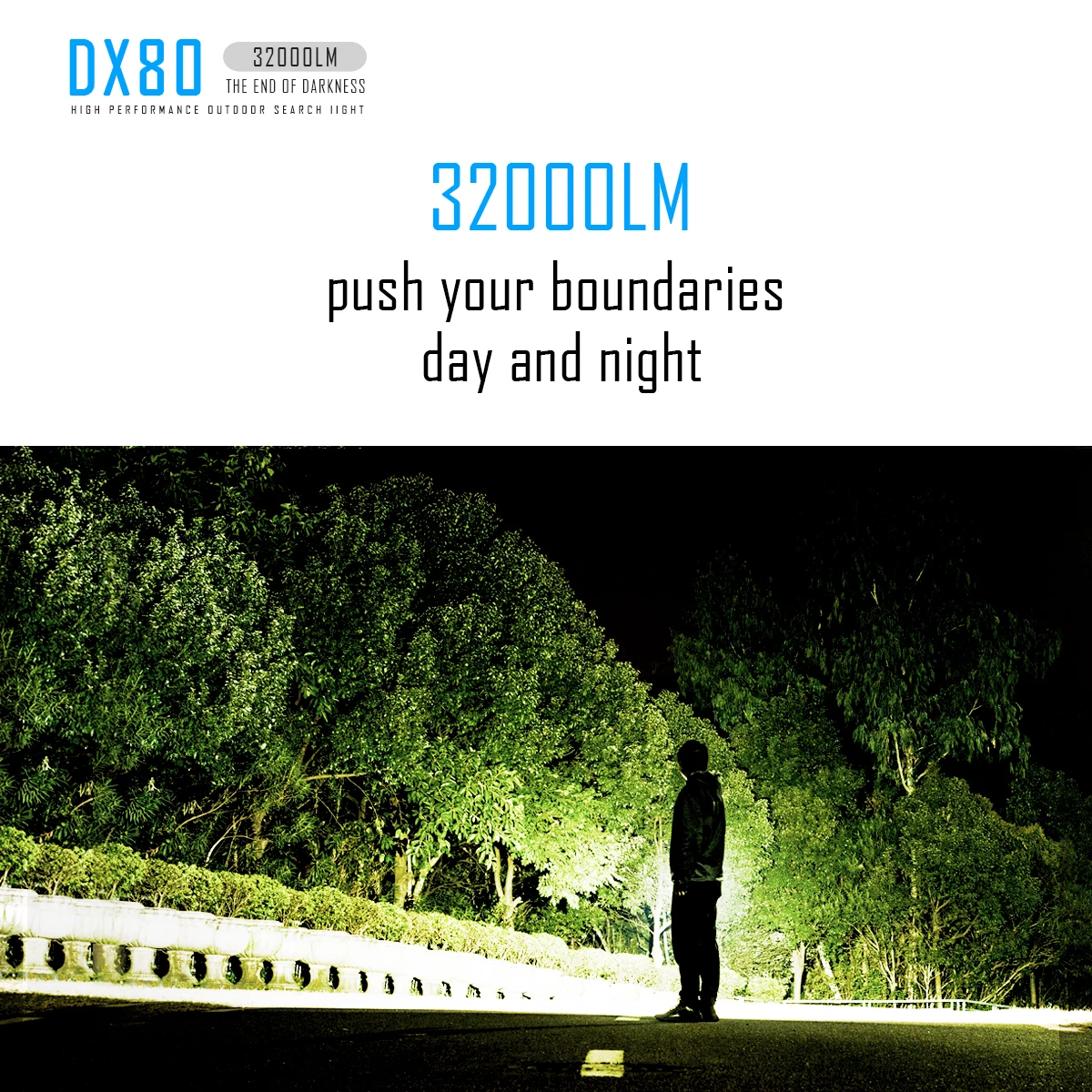 Фонарик IMALENT DX80 светодиодный перезаряжаемый ультра яркий водонепроницаемый CREE