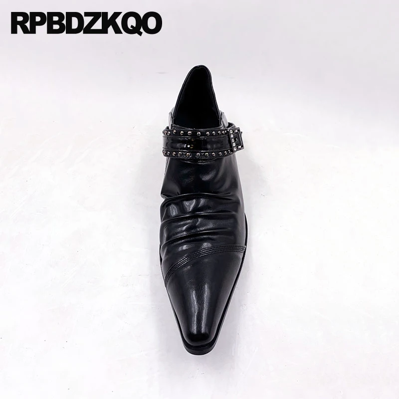 Белые летние Роскошные брендовые туфли мужские популярные новые на высоком