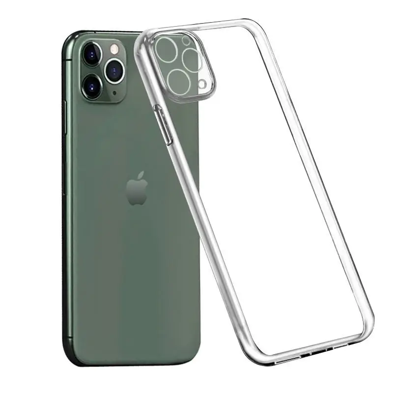 

Luxury clear Soft Phone Case For iPhone 11 Pro X XR XS MAX 6 6s 7 8 12 Plus 12 mini Transparent Thin Silicone Back Cover