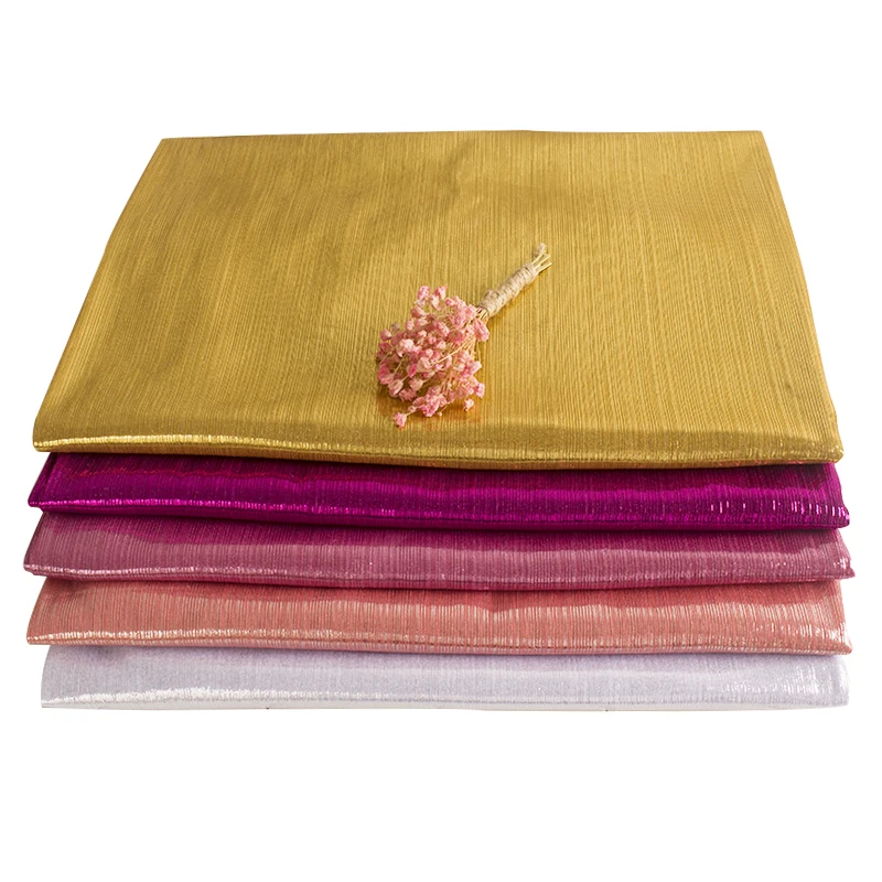 Яркий рисунок проволоки полоса Лазерная красочная ткань для одежды трикотажная