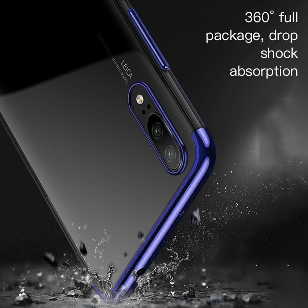 LAPOPNUT Electroplate Soft TPU Silicone Case for Xiaomi Pocophone F1 Mi Mix 3 A2 Lite 8 Cover Redmi Note 7 6 Pro | Мобильные