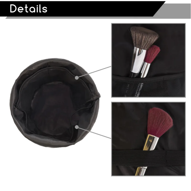 

Large Capacity Women Fashion Oxford Travel Cylindrical Cosmetic Bag Portable Makeup Bags Wash Makeup Organizer