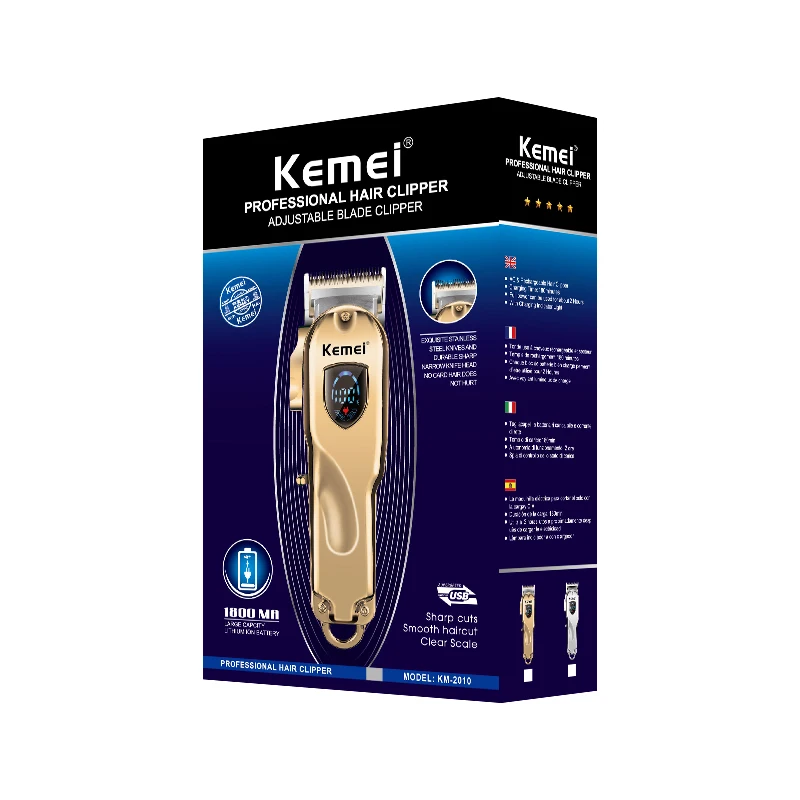 Беспроводная электрическая машинка для стрижки волос magic Профессиональная