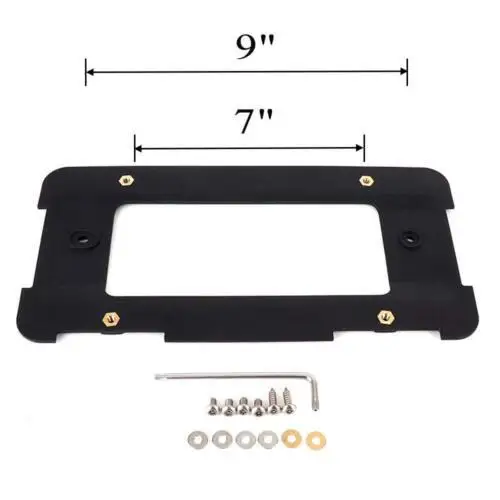 Кронштейн для заднего номерного знака|Защитные рамки| |