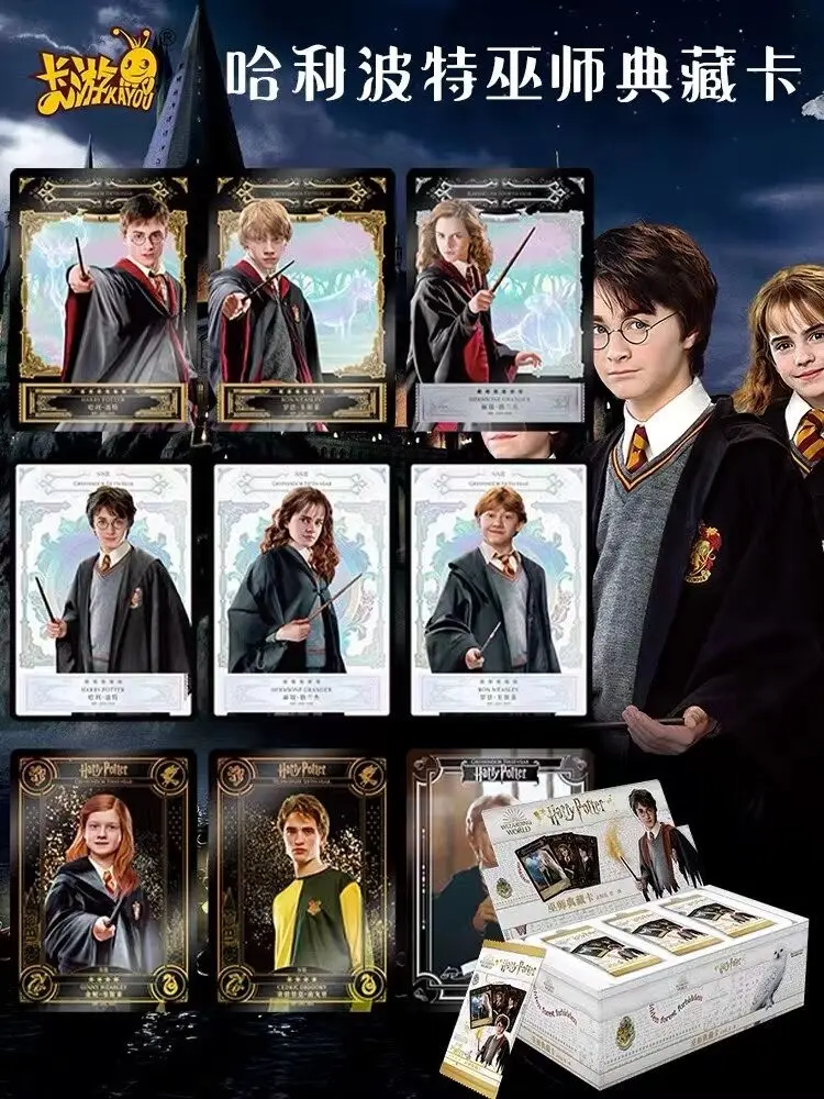 Hoary-Juego de cartas de Harry Potter, colecci&oacute;n de insignias, s&iacute;mbolos, Castillo Crests, 2 patrones, chico m&aacute;gico, juguete-4