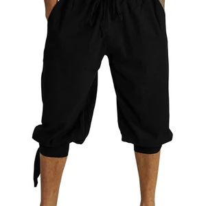 Костюм повязка на ногу в стиле пиратского викинга эпохи Возрождения, костюмы на Хэллоуин для мужчин и взрослых, мужские брюки в средневековом стиле, костюм для косплея