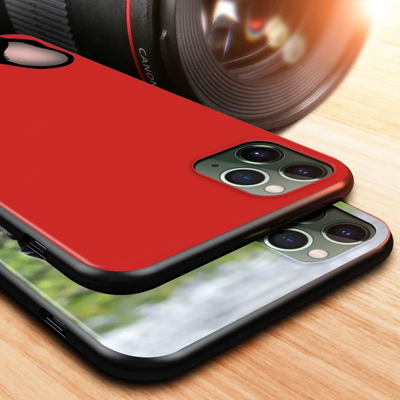 

Cute French Dog for Apple iPhone 12 Mini 11 XS Pro Max X XR 8 7 6 6S Plus SE 5 5S 2020 Black Phone Case