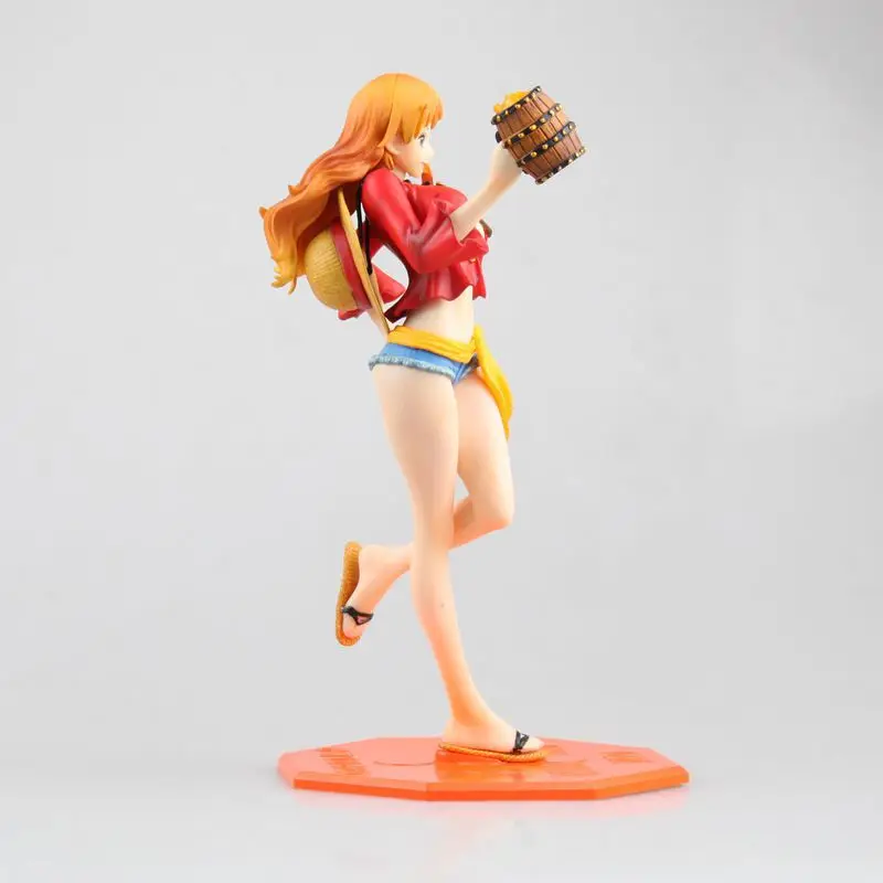 Аниме ONE PIECE NAMI MUGIWARA VER.2 Luffy Ver масштаб 1/8 окрашенная сексуальная девушка ПВХ экшн