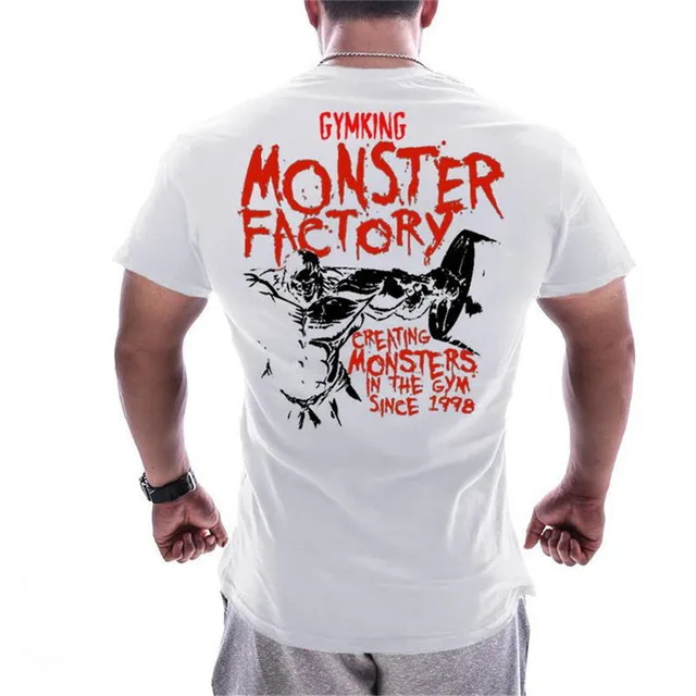 T-shirt 9 Футболка Homme для бега, мужские дизайнерские быстросохнущие футболки для бега, облегающие футболки для бега, спортивные мужские футболки для фитнеса, тренажерного зала, футболки для мышц - Цвет: T-shirt 9