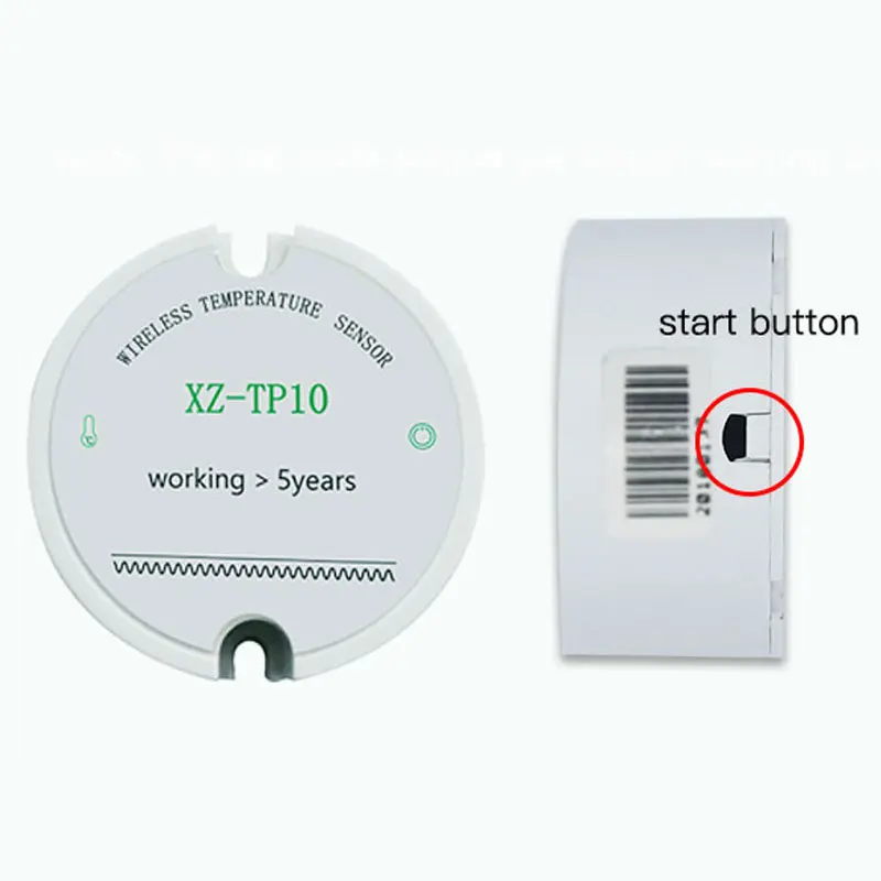 Беспроводной Радиочастотный датчик температуры дальнего действия 433 МГц с