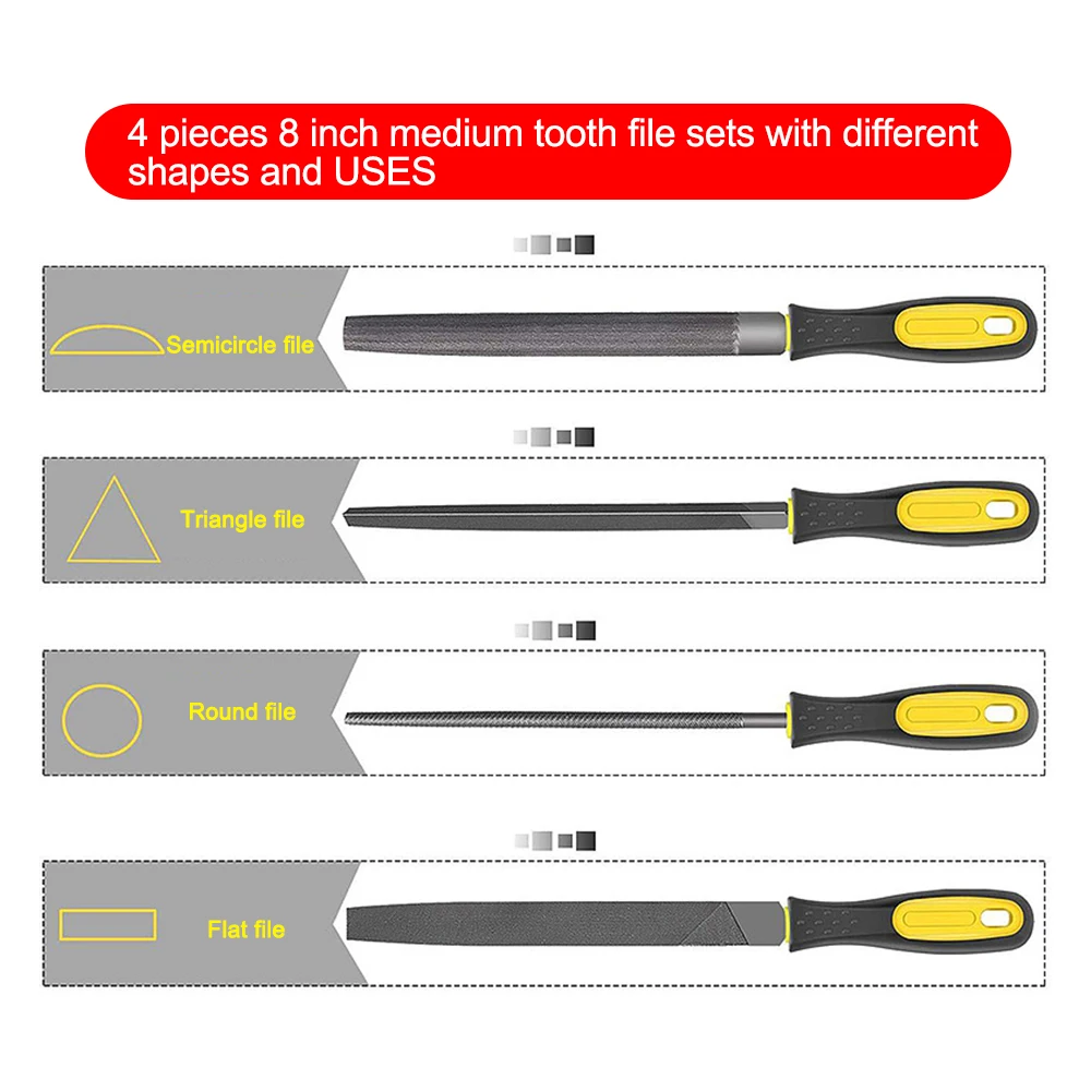 17 шт. набор надфилей файлы для металла ювелирные изделия из стекла и камня резьба