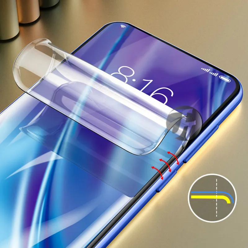 5 шт. передние защитные пленки для экрана  vivo NEX 3 3s NEX3 5G 6.89-дюймового полного покрытия матовой мягкой гидрогельной пленки Nex On.