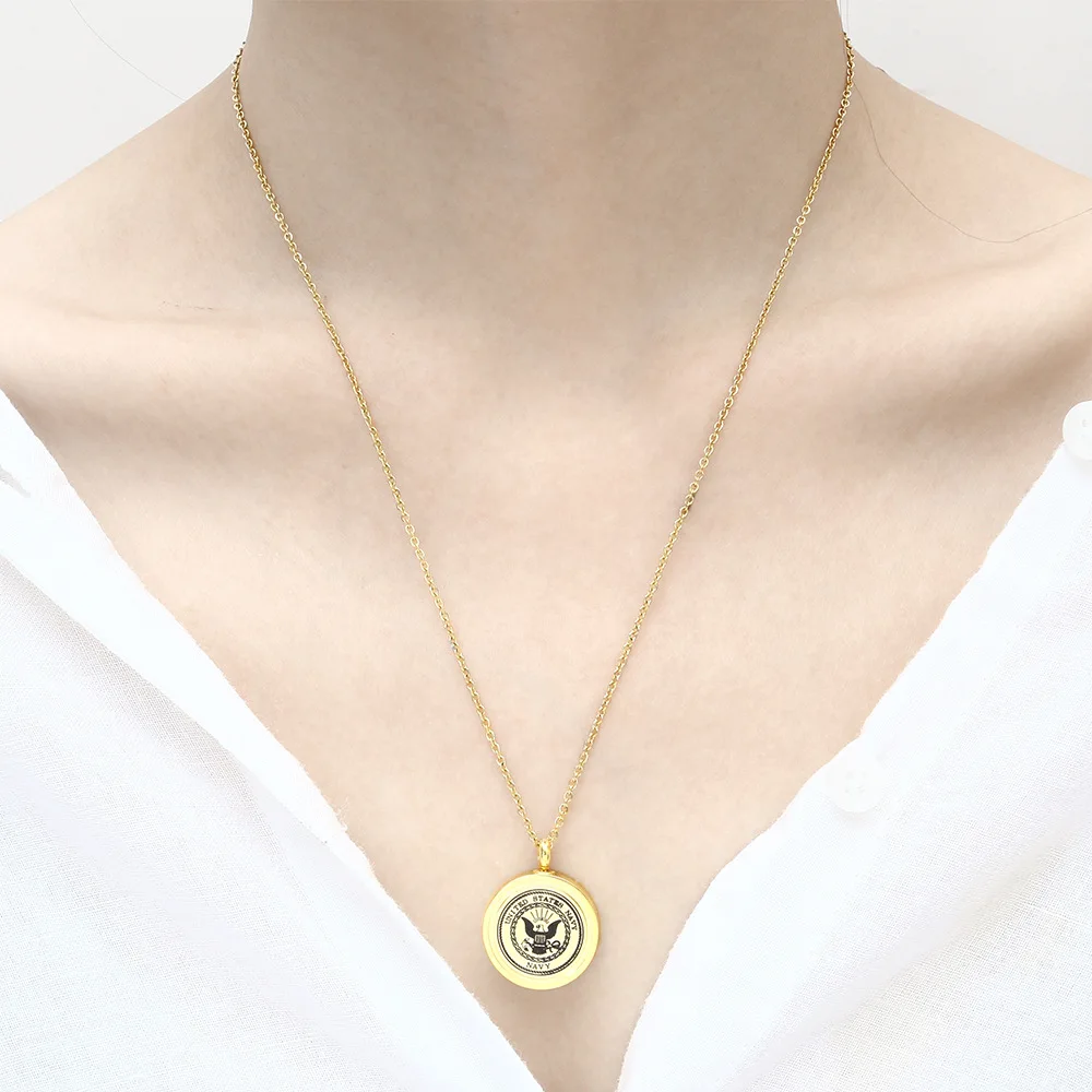 Ожерелье-памятник солдату с кулоном для хранения праха: Военно-морские силы, резерв, Корпус морской пехоты, ВВС, полицейский офицер, ароматические украшения.