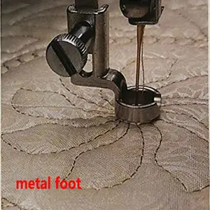 Линейка металлическая, 14 дюйма, с низким хвостовиком, для квилтинга, вышивки, Зингер Пфафф, Brother, EN-01 и EN-01J