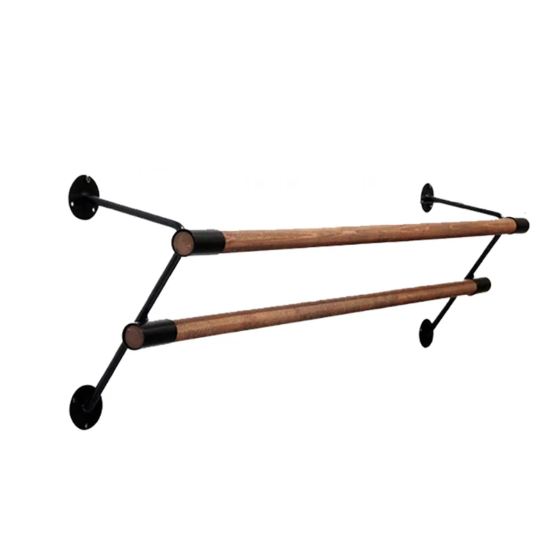 

Clothes Hanging Rail,Wall-Mounted Clothing Store Display Rack,for Family Cloakroom, Clothing Store, Dance Studio