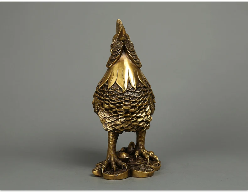 24 см #2020 домашняя бизнес компания эффективный талисман Деньги Рисование Золотой