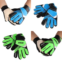 full finger goalie gloves boys girls rubber anti slip wrist wrap soccer football apparel accessories for children