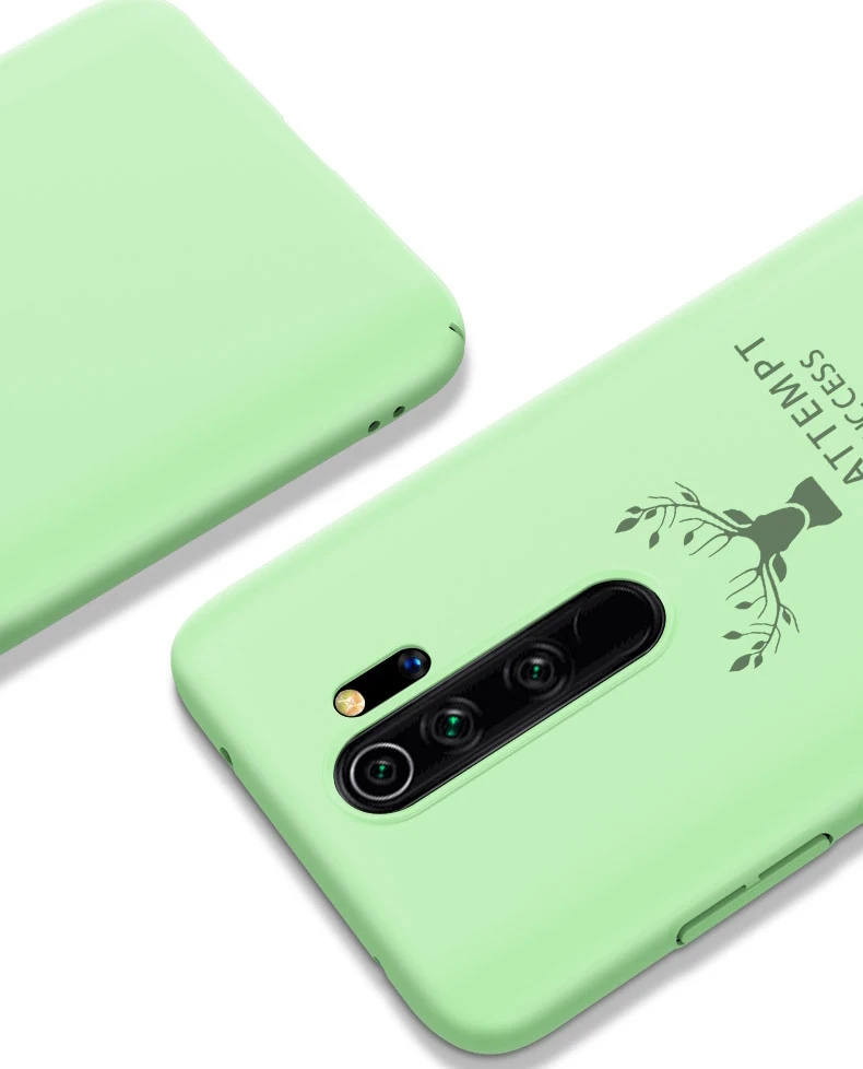 Жесткие чехлы с жидкостью для Xiaomi Redmi Note 8 Pro Note 8 чехол на ощупь противоударный полный защитный жесткий чехол на заднюю панель Funda Shell