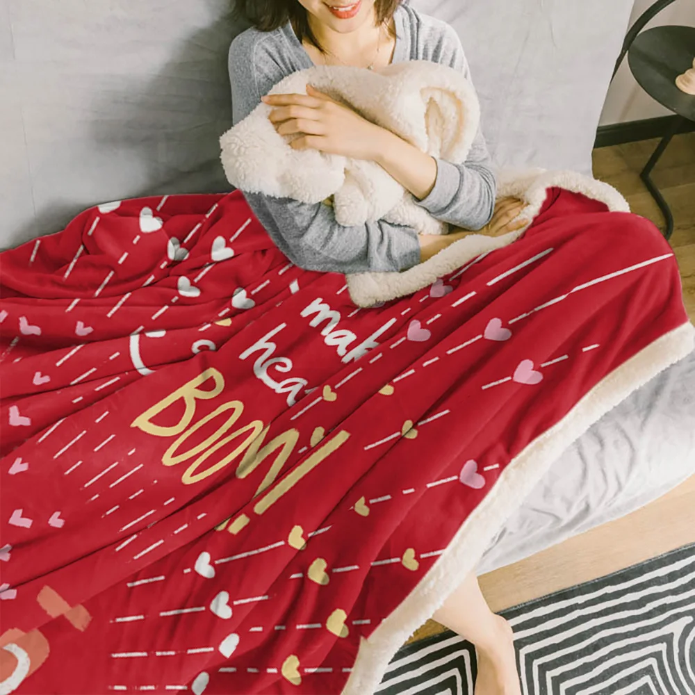 Одеяло Love Bomb Boom Флисовое одеяло с цветочным рисунком для детей диване девочек