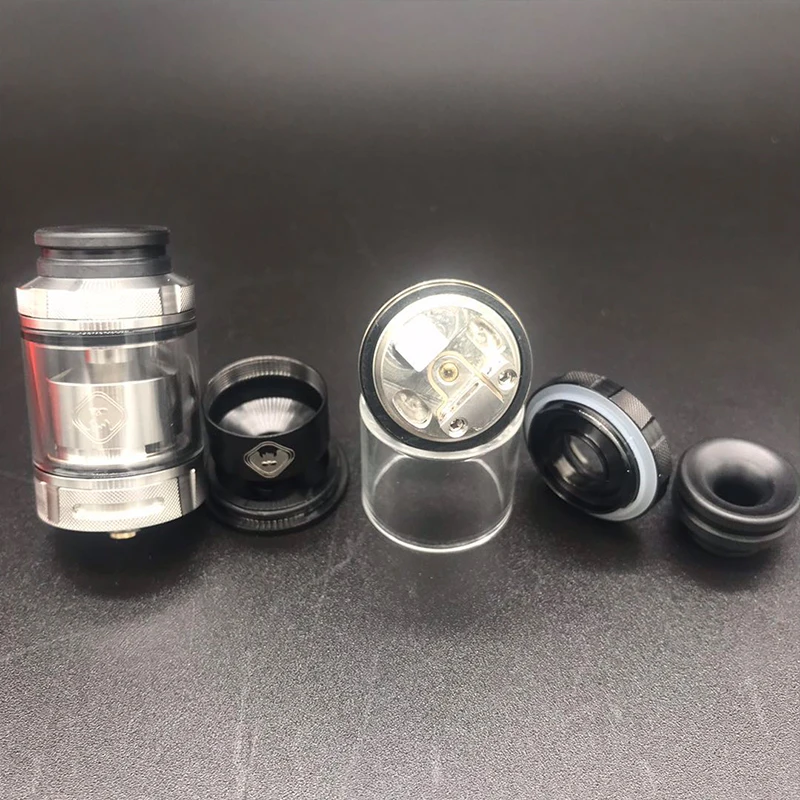 Дестини рта с одной катушкой здание палуба ремонтный бак 24 мм 2 мл 510 нить Vape Танк vs