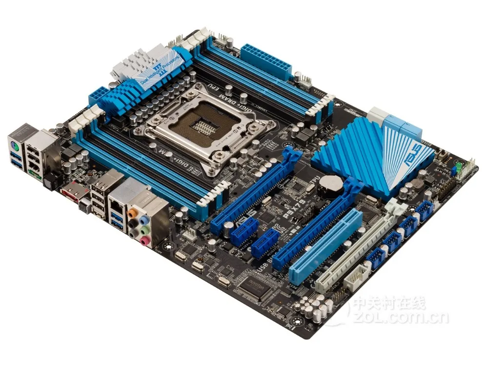 original motherboard for ASUS P9X79 LGA 2011 DDR3 64GB USB2.0 USB3.0 boards X79 desktop | Компьютеры и офис