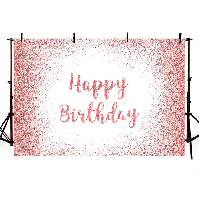 

Customize Glitter Birthday Party Newborn Children Baby Shower Portrait Background Photo Shoot Backdrop