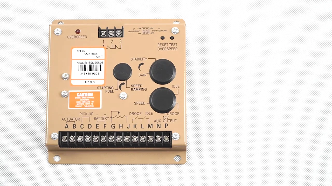 

Запчасти для генератора, регулятор скорости ESD5550E, электронный регулятор