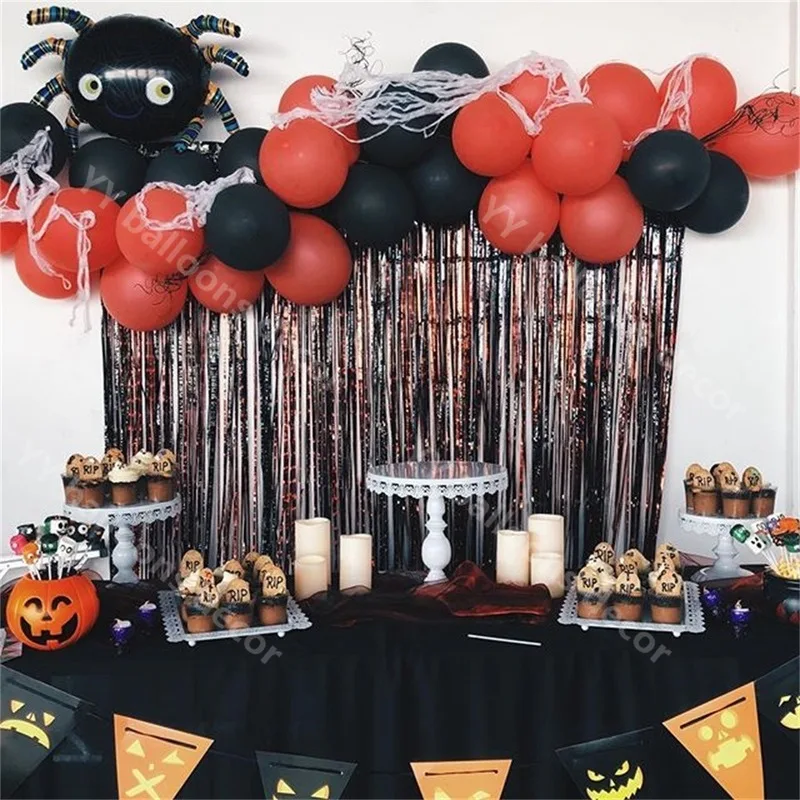 33 шт. воздушный шар на Хэллоуин Арка комплект Гирлянды Шар букет Алюминий пленка