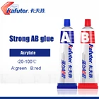 Высокопрочный Kafuter АВ 70 г Модифицированный акриловый клей для металлических пластиковых деревянных ювелирных изделий из хрустального стекла