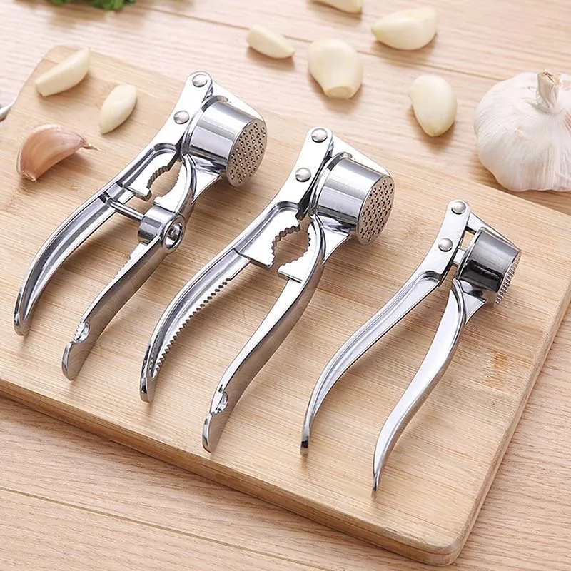 

Kitchen Accessories Multifunction Garlic Press Crusher Kitchen Cooking Ginger Squeezer Masher Handheld Ginger Mincer Tool Gadget
