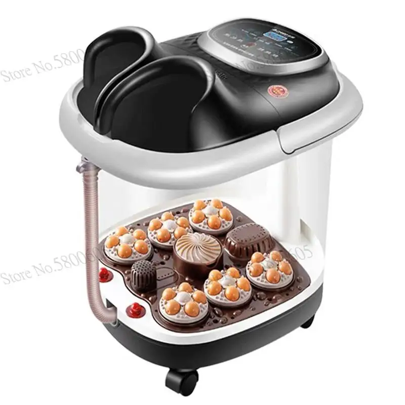 Ведро для ножных ванн мытья ног Электрический массаж домашнего ванночка